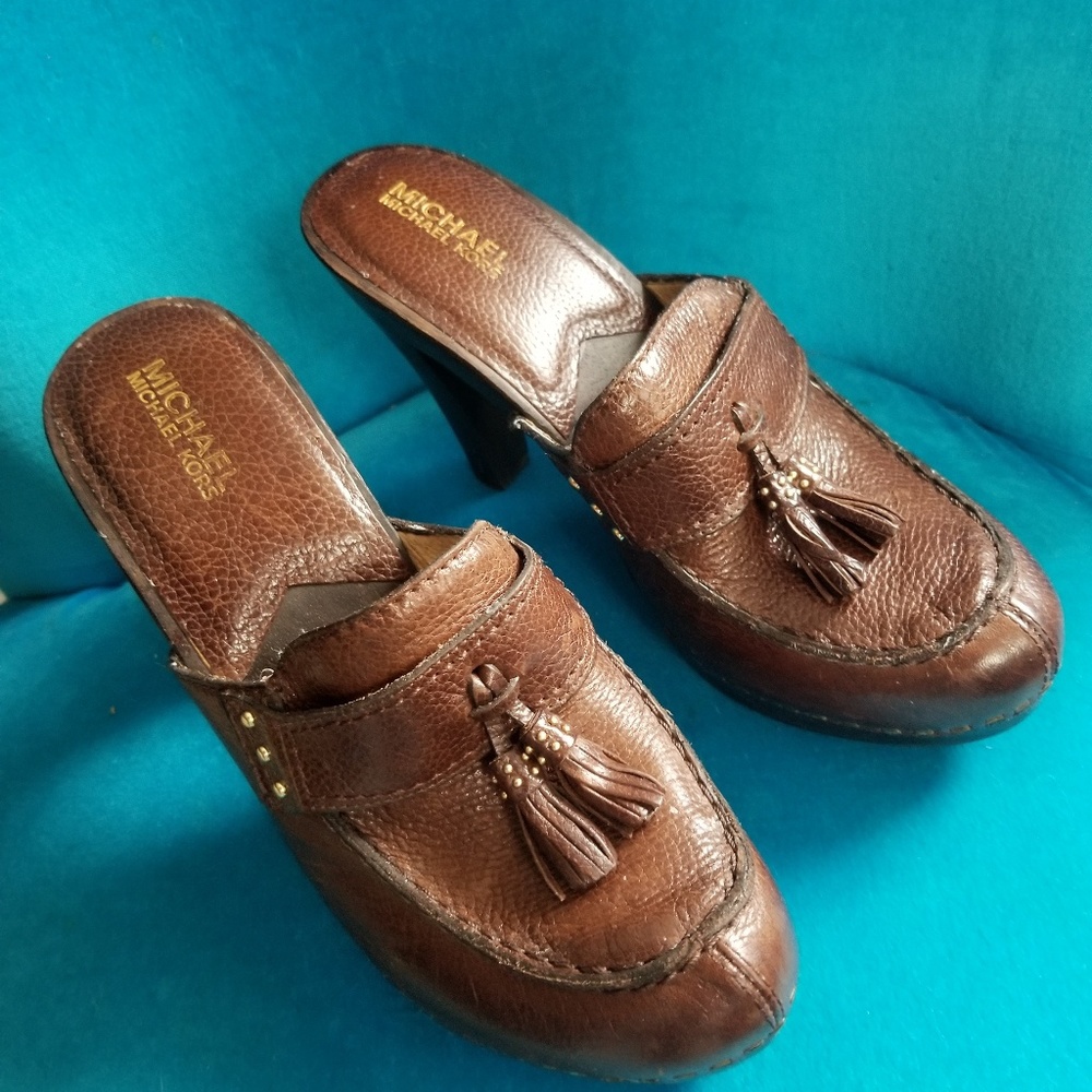 Michael Kors Leather Mule / Clog